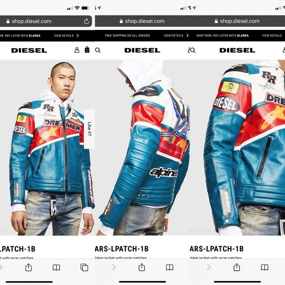 Diesel Alpine Dreamer Jacket 